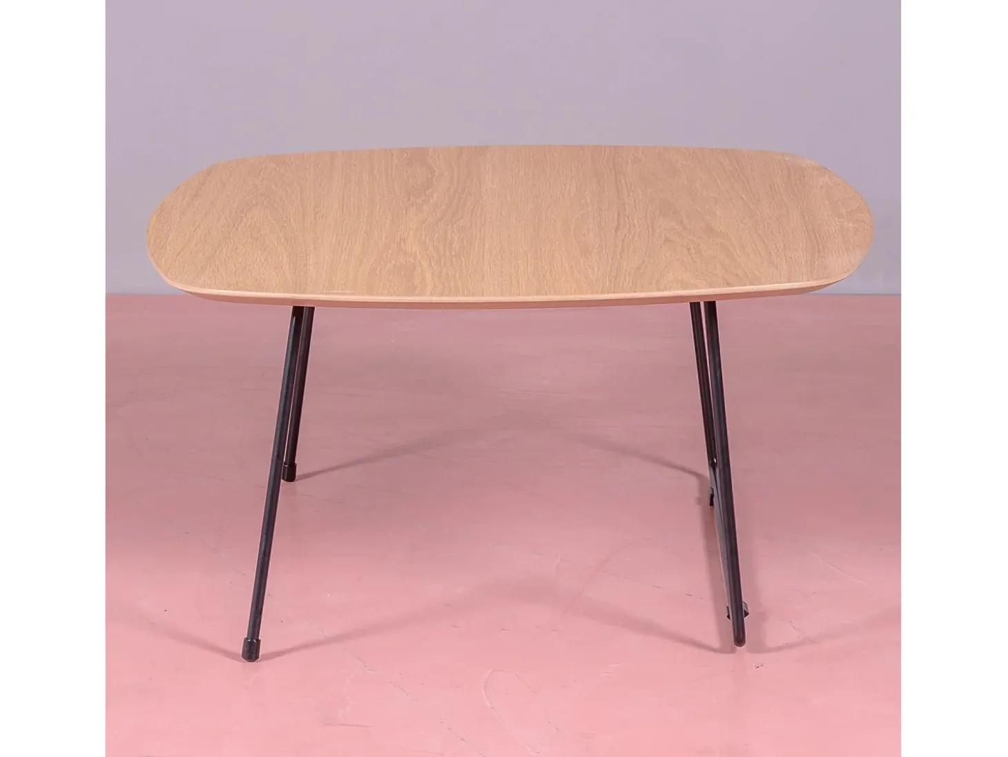 Mesa de centro quadrada em Madeira de Carvalho (80x80cm) - Modin - Carvalho