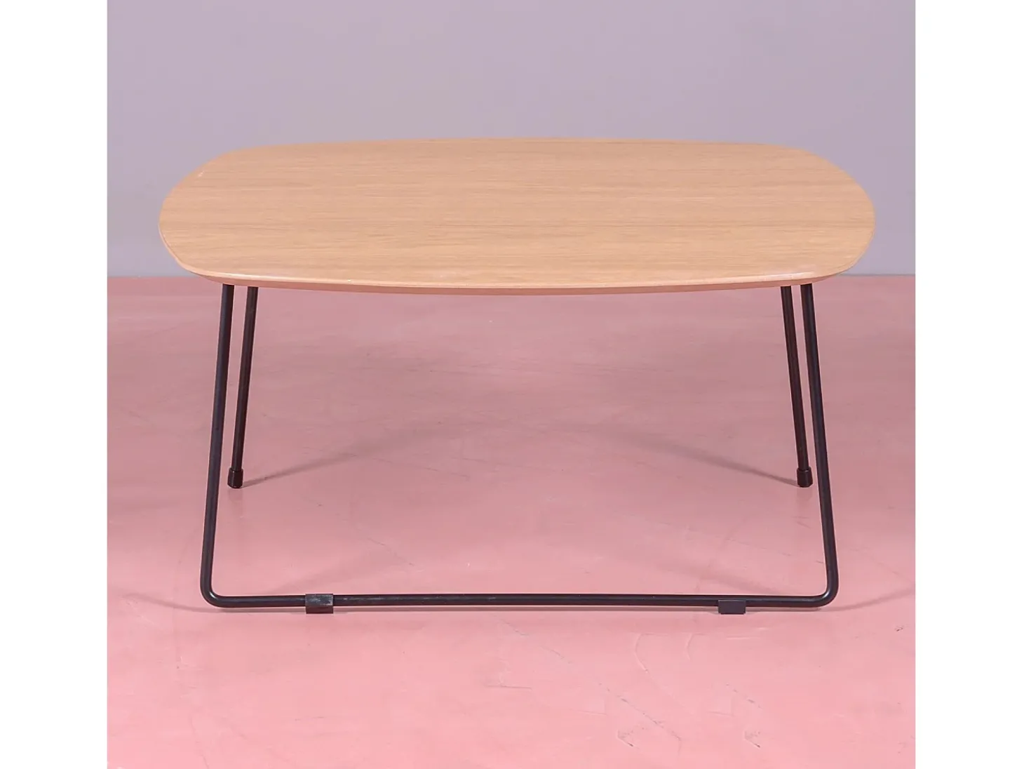 Mesa de centro quadrada em Madeira de Carvalho (80x80cm) - Modin - Carvalho