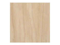 Mesa de Centro Shiro Tampo Redondo Branco e Carvalho 39 cm