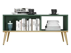Mesa de centro Thalia verde 42cm