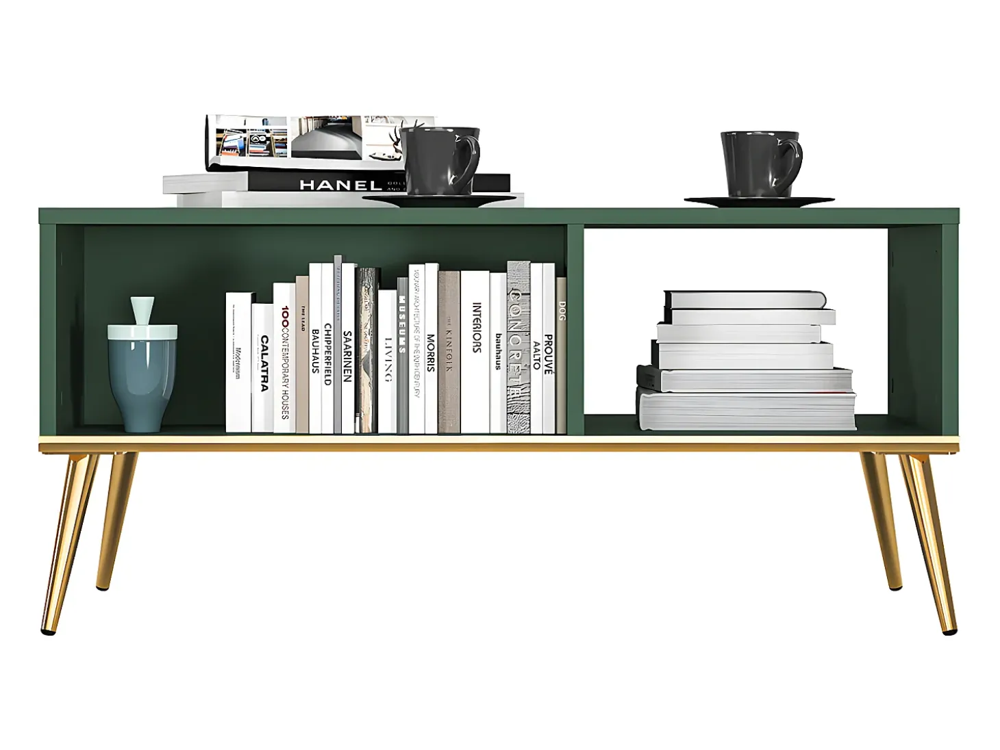 Mesa de centro Thalia verde 42cm
