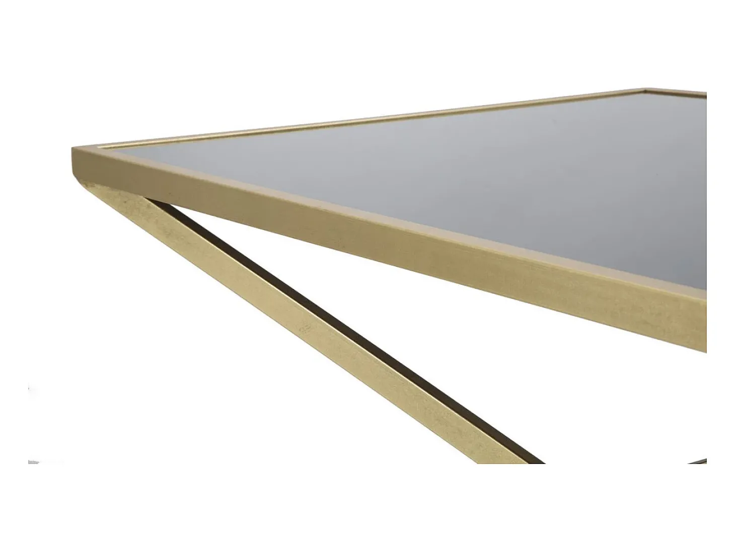 Mesa de Centro Triângulos, Preto, 110x60x45 cm, Kendra Home