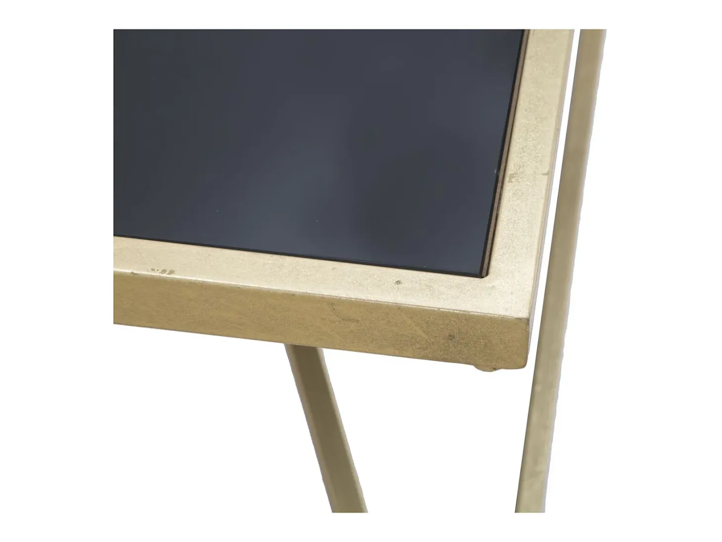 Mesa de Centro Triângulos, Preto, 110x60x45 cm, Kendra Home