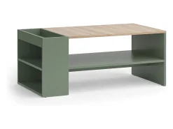 Mesa de centro verde 100x55x42 wido