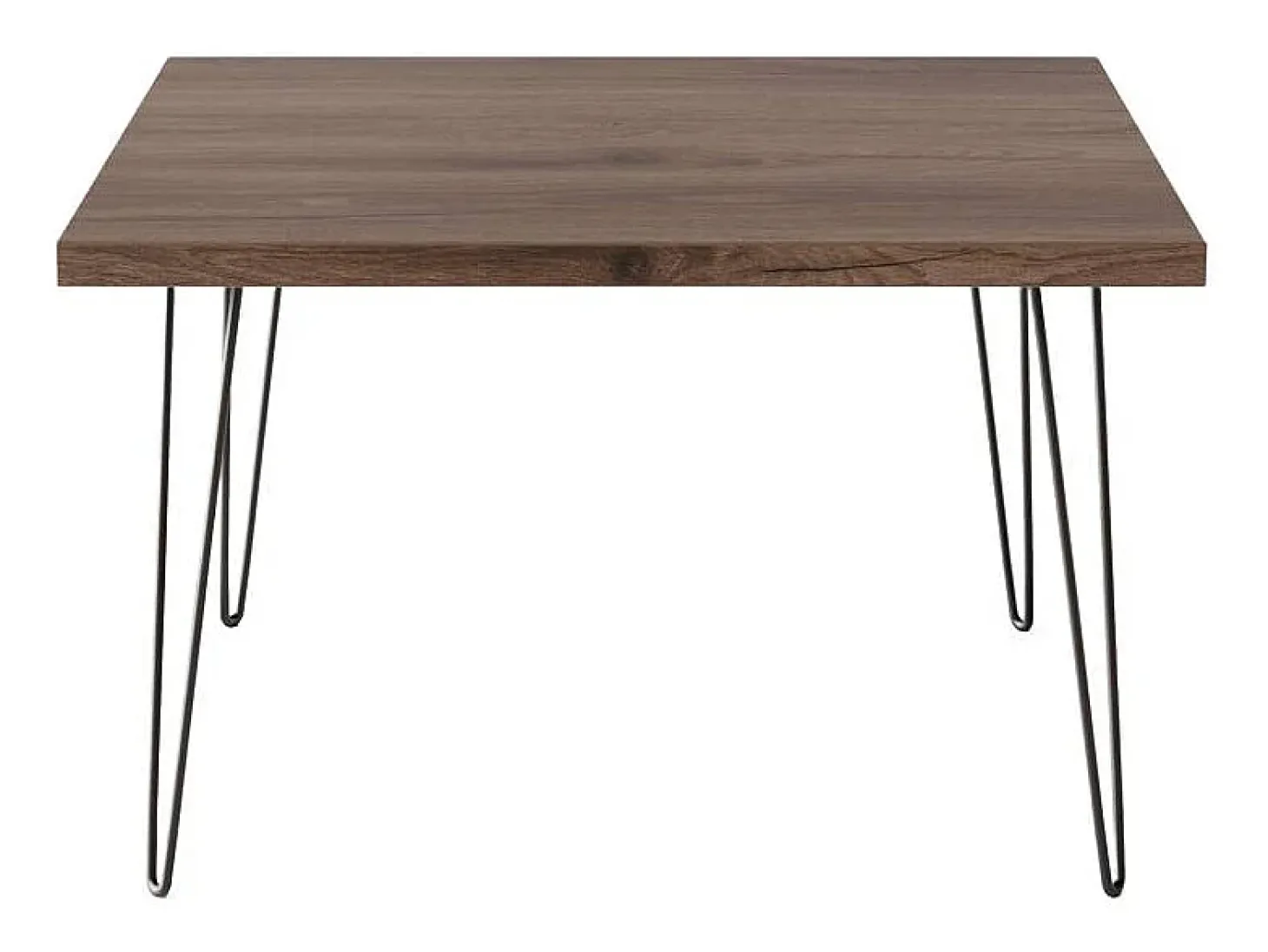 Mesa de centro VIDA 68 x 68 cm para sala de estar, quarto Carvalho Chocolate