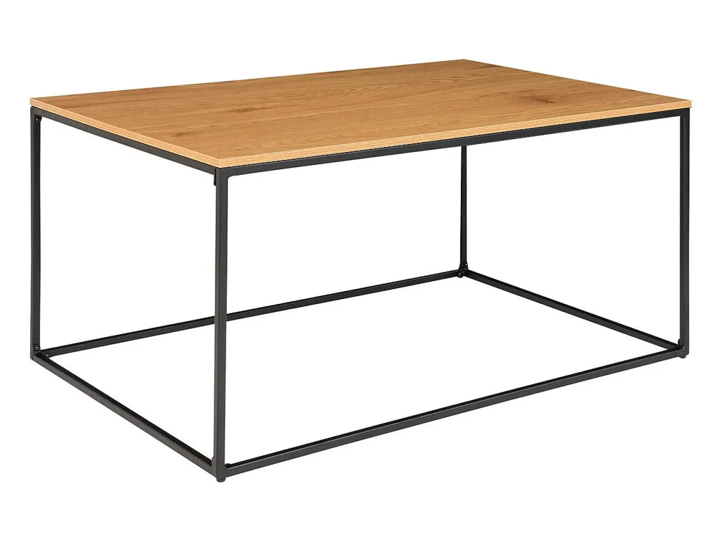 Mesa de Centro Vita, Castanho, 60x90x45 cm, Kendra Home