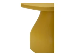 Mesa de Centro VKH708, Amarelo, 38x48x48 cm, Kendra Home