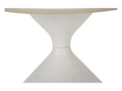 Mesa de Centro VKH528, Branco, 45x45x39 cm, Kendra Home