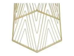 Mesa de Centro VKH600, Ouro, 40x35x80 cm, Kendra Home