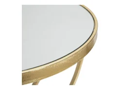 Mesa de Centro VKH569, Ouro, 35x35x60 cm, Kendra Home