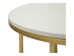 Mesa de Centro VKH791, Ouro, 90x60x45 cm, Kendra Home