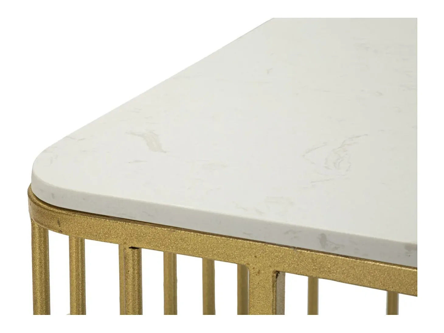 Mesa de Centro VKH792, Ouro, 90x50x50 cm, Kendra Home