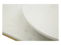 Mesa de Centro VKH792, Ouro, 90x50x50 cm, Kendra Home