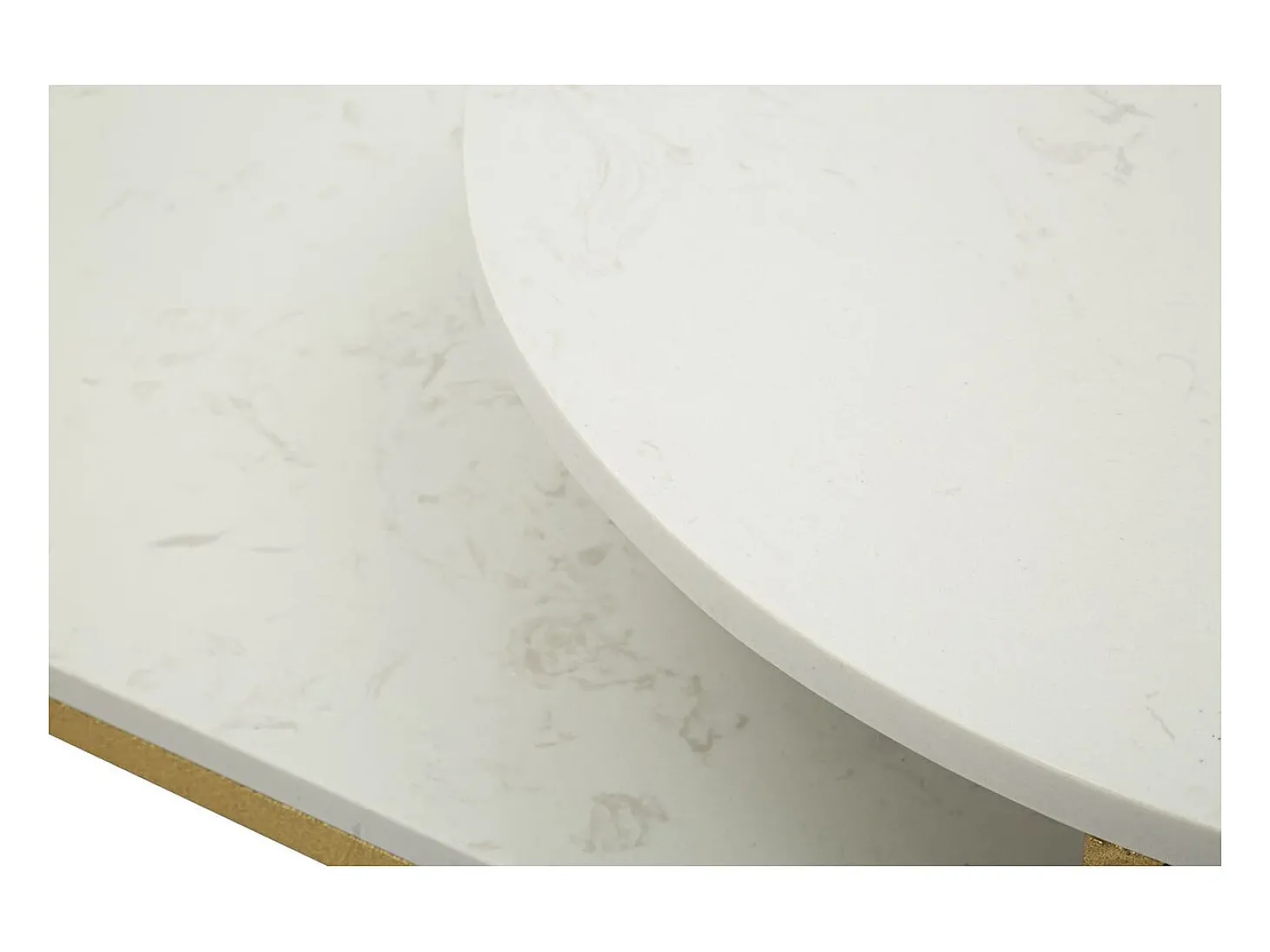 Mesa de Centro VKH792, Ouro, 90x50x50 cm, Kendra Home