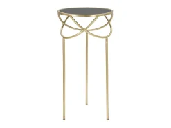 Mesa de Centro VKH593, Ouro, 40x40x80 cm, Kendra Home