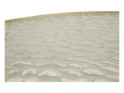 Mesa de Centro VKH567, Ouro, 70x70x45 cm, Kendra Home