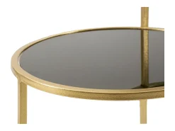 Mesa de Centro VKH570, Ouro, 50x40x60,5 cm, Kendra Home