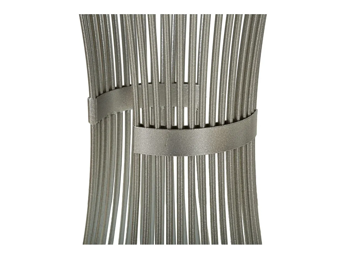 Mesa de Centro VKH581, Prata, 50x50x100 cm, Kendra Home