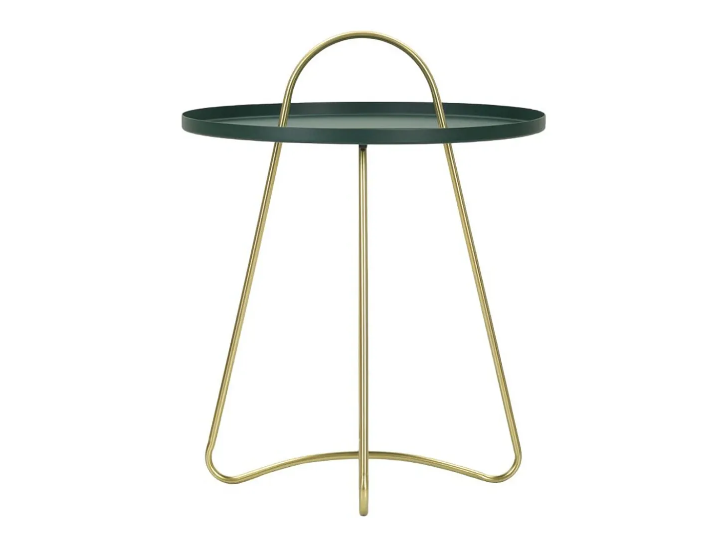 Mesa de Centro VKH525, Verde, 45x45x59 cm, Kendra Home