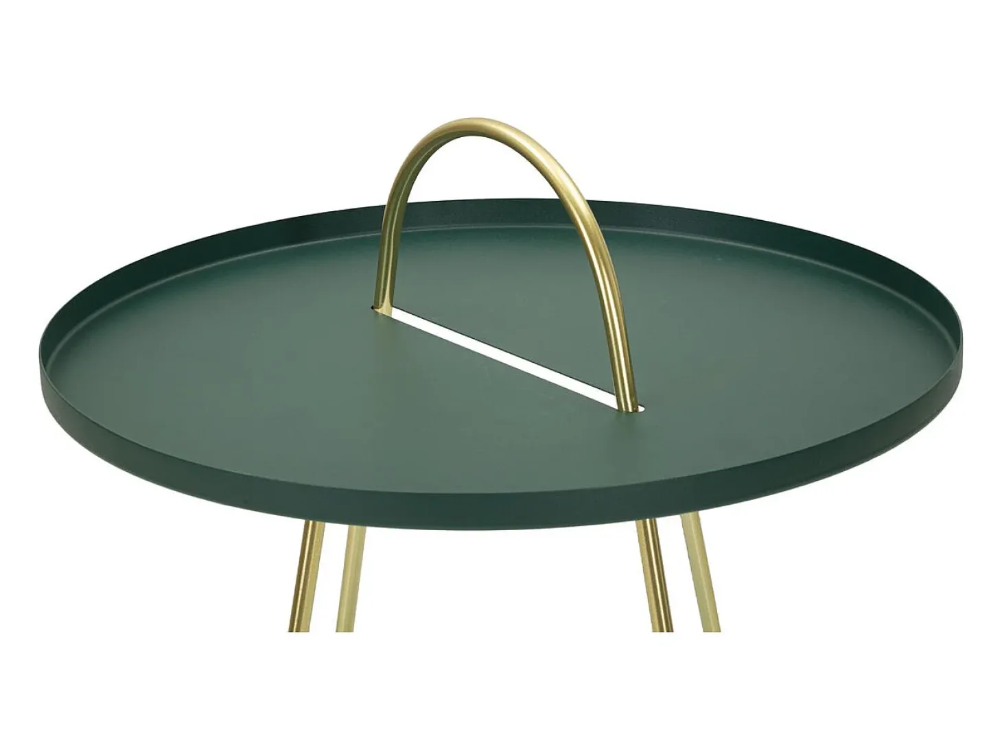 Mesa de Centro VKH525, Verde, 45x45x59 cm, Kendra Home