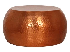 Mesa de centro Ø55x28 cm alumínio
