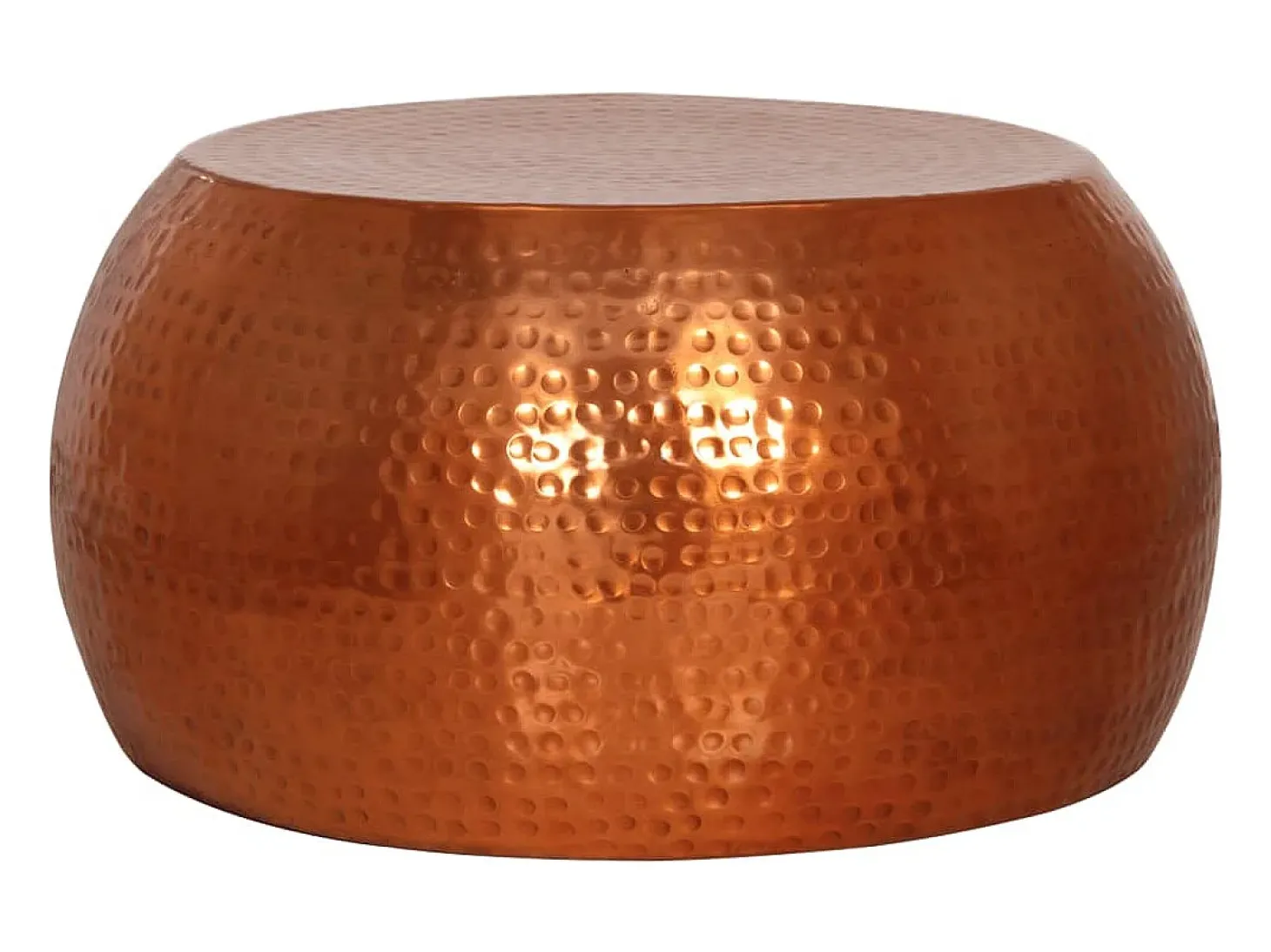 Mesa de centro Ø55x28 cm alumínio
