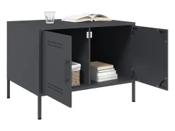 Mesa de centro 68x50x50,5 cm aço antracite PT188294