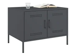 Mesa de centro 68x50x50,5 cm aço antracite PT188294