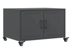 Mesa de centro 68x50x43,5 cm aço antracite
