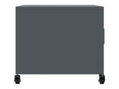 Mesa de centro 68x50x43,5 cm aço antracite