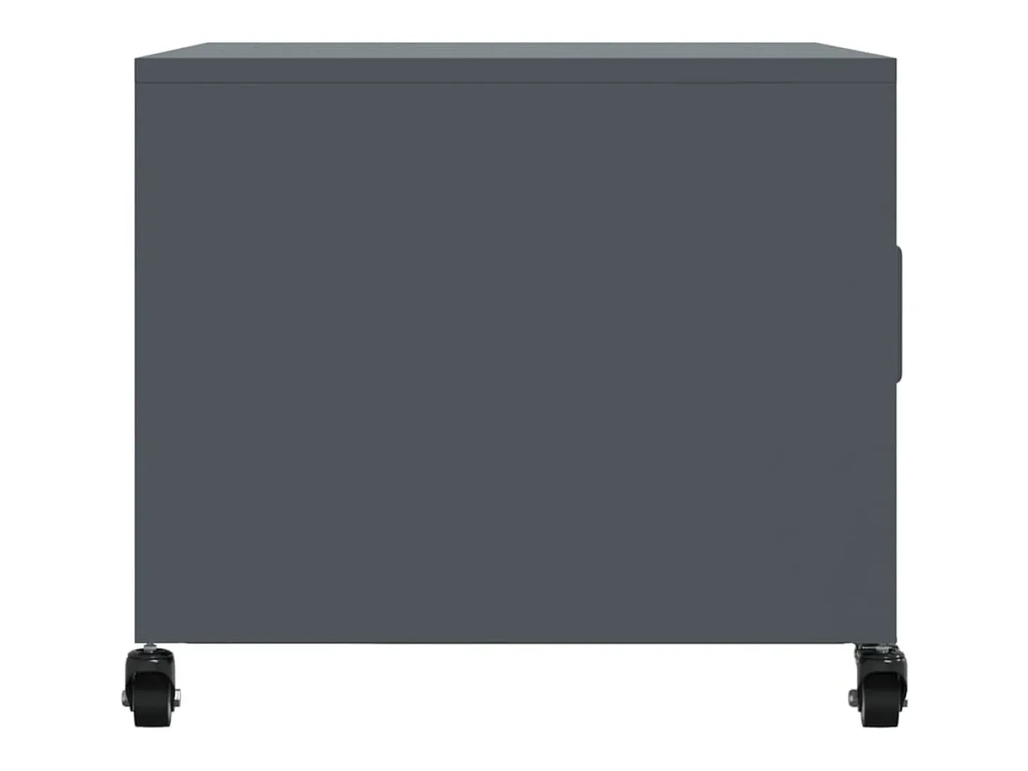 Mesa de centro 68x50x43,5 cm aço antracite