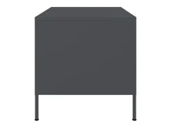 Mesa de centro 68x50x50,5 cm aço antracite