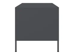 Mesa de centro 68x50x50,5 cm aço antracite