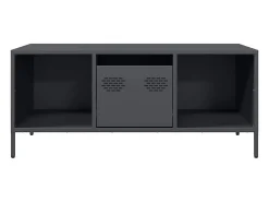 Mesa de centro 101,5x50x43,5 cm aço laminado a frio antracite