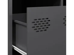 Mesa de centro 101,5x50x43,5 cm aço laminado a frio antracite