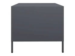 Mesa de centro 101,5x50x43,5 cm aço laminado a frio antracite