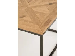 Mesa de centro 114x42x60 cm carvalho natural indus in05-0