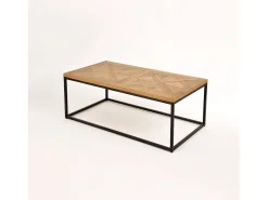 Mesa de centro 114x42x60 cm carvalho natural indus in05-0
