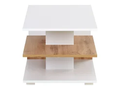 Mesa de Centro 90x41x50 cm Carvalho Branco