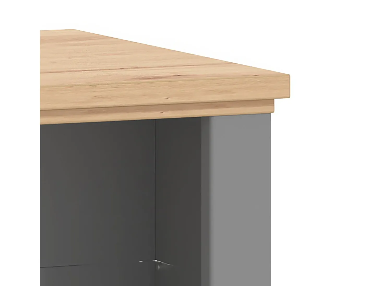 Mesa de Centro 114,5x49x50,5 cm Cinza