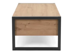 Mesa de Centro 100x40x55 cm Cinza Natural