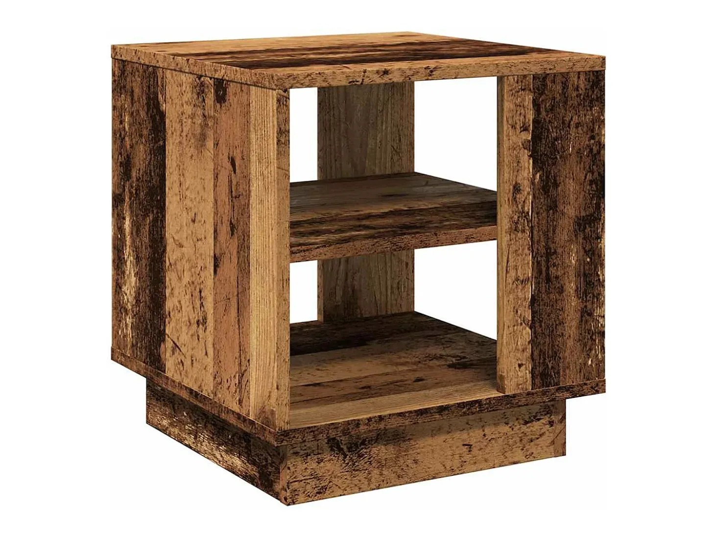 Mesa de centro 40x40x43 cm derivados de madeira madeira velha