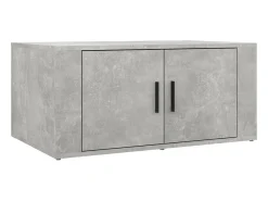 Mesa de centro 80x50x36 cm derivados madeira cinzento cimento PT782063