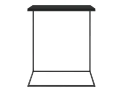 Mesa de centro 55x35x66 cm derivados de madeira preto PT842838