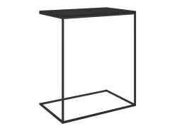 Mesa de centro 55x35x66 cm derivados de madeira preto PT842838