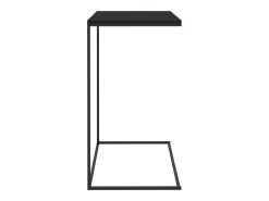 Mesa de centro 55x35x66 cm derivados de madeira preto PT842838