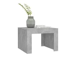 Mesa de centro 50x50x35 cm derivados de madeira cinzento sonoma PT554726