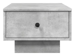 Mesa de centro 60x45x31 cm derivados de madeira cinza cimento PT365882