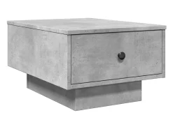 Mesa de centro 60x45x31 cm derivados de madeira cinza cimento PT365882