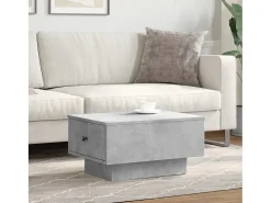 Mesa de centro 60x45x31 cm derivados de madeira cinza cimento PT365882
